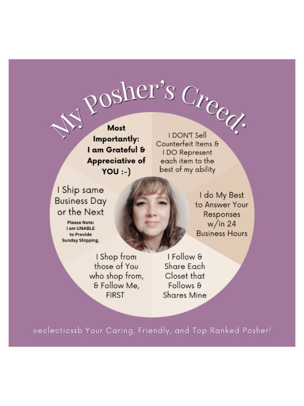 My Commitments to All of You Amazing Poshers!